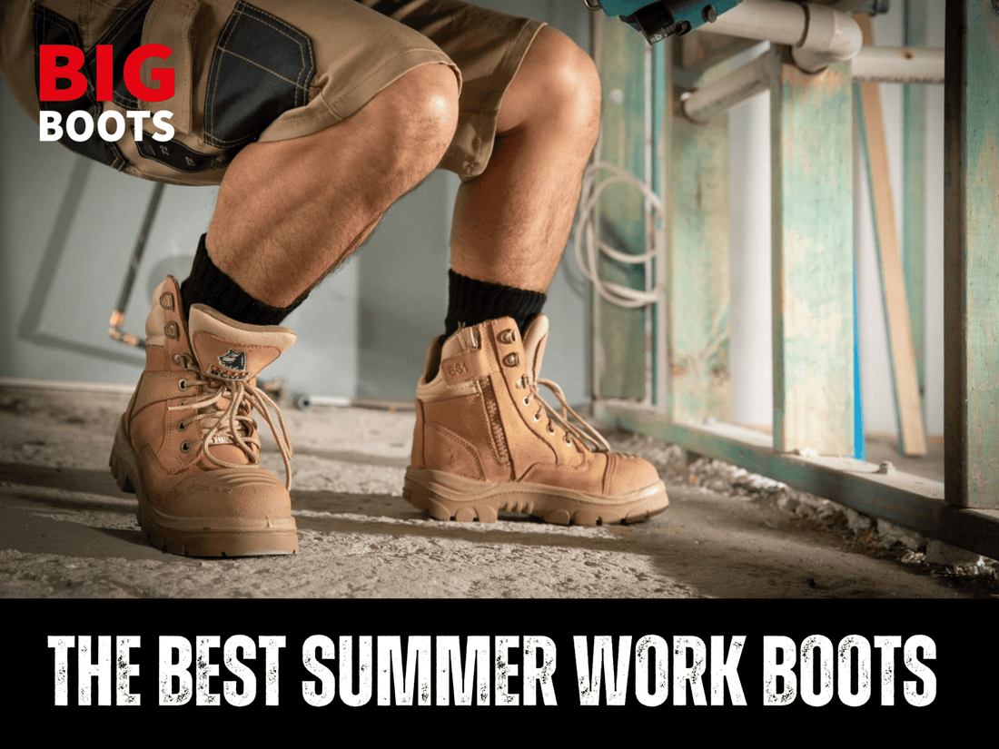 Our Picks for the Best Summer Work Boots - BIG Boots UK
