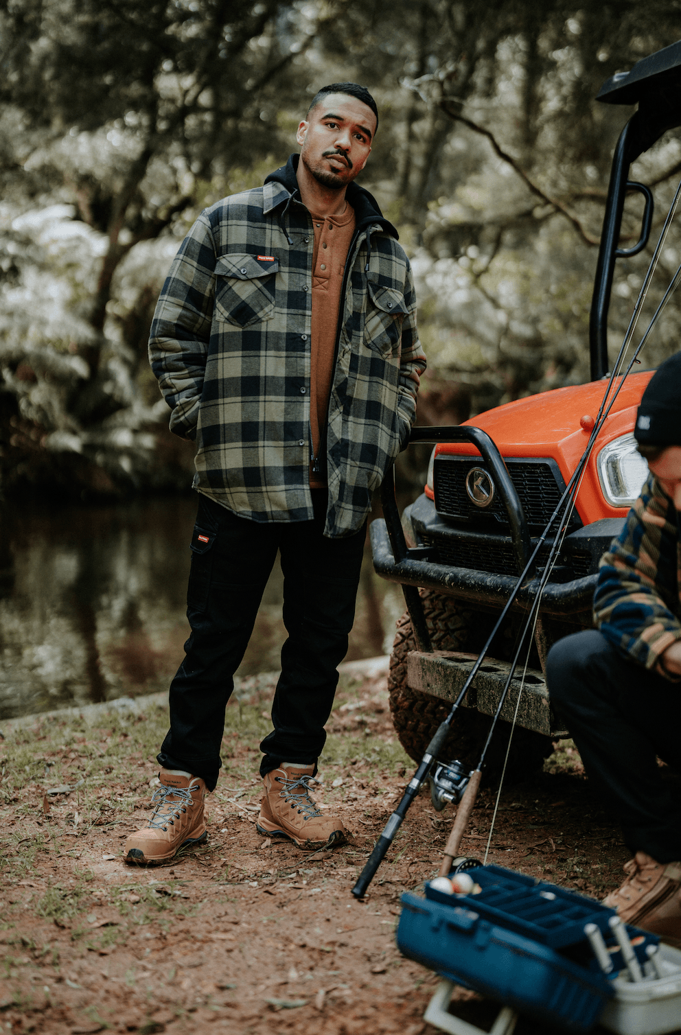 Hard Yakka Quilted Shacket