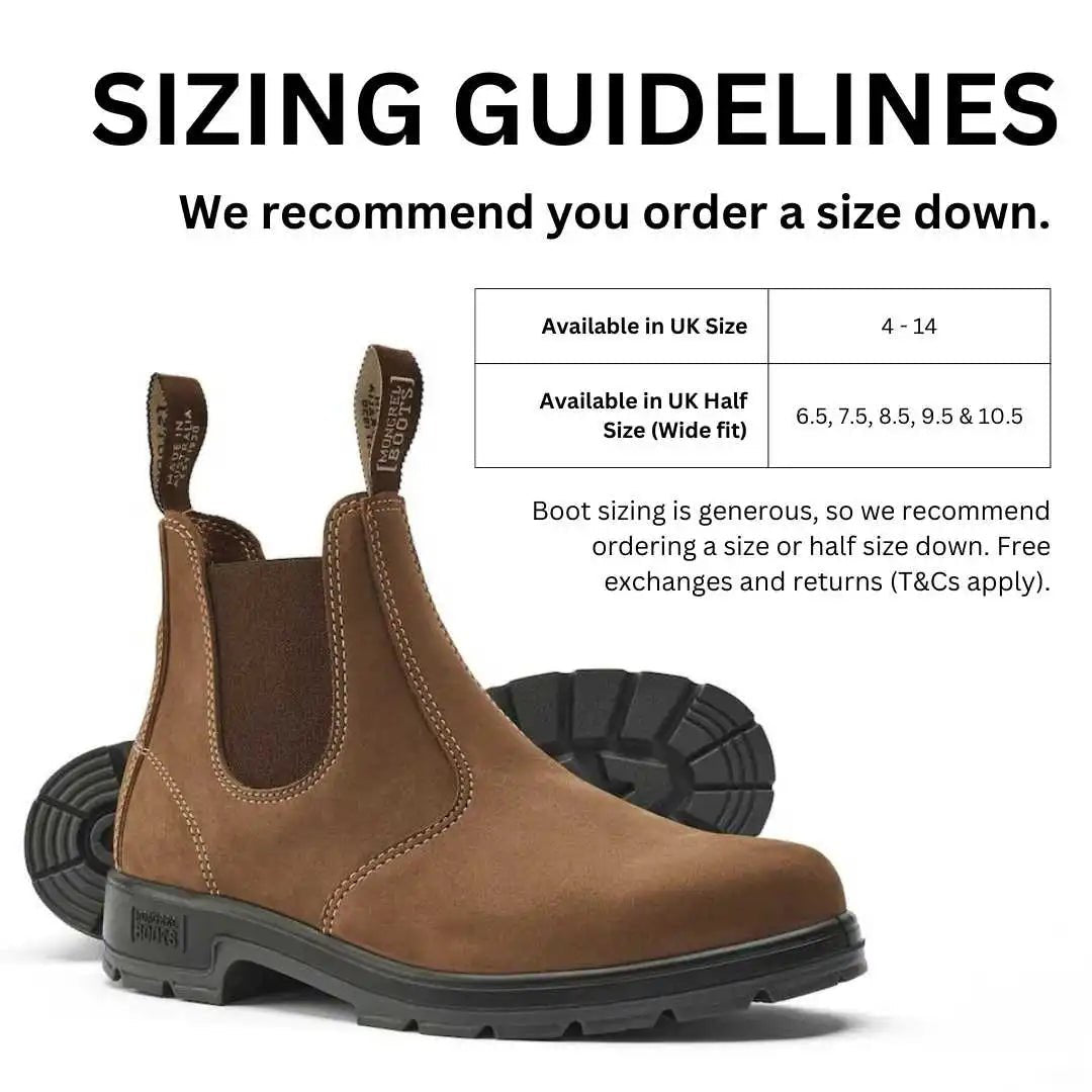 Mongrel K9 Dealer Boot - Vintage Brown - BIG Boots UK