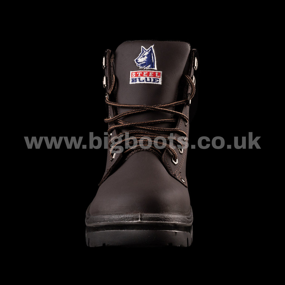 Steel Blue Argyle Mens Work Boots - Claret S3 - BIG Boots UK