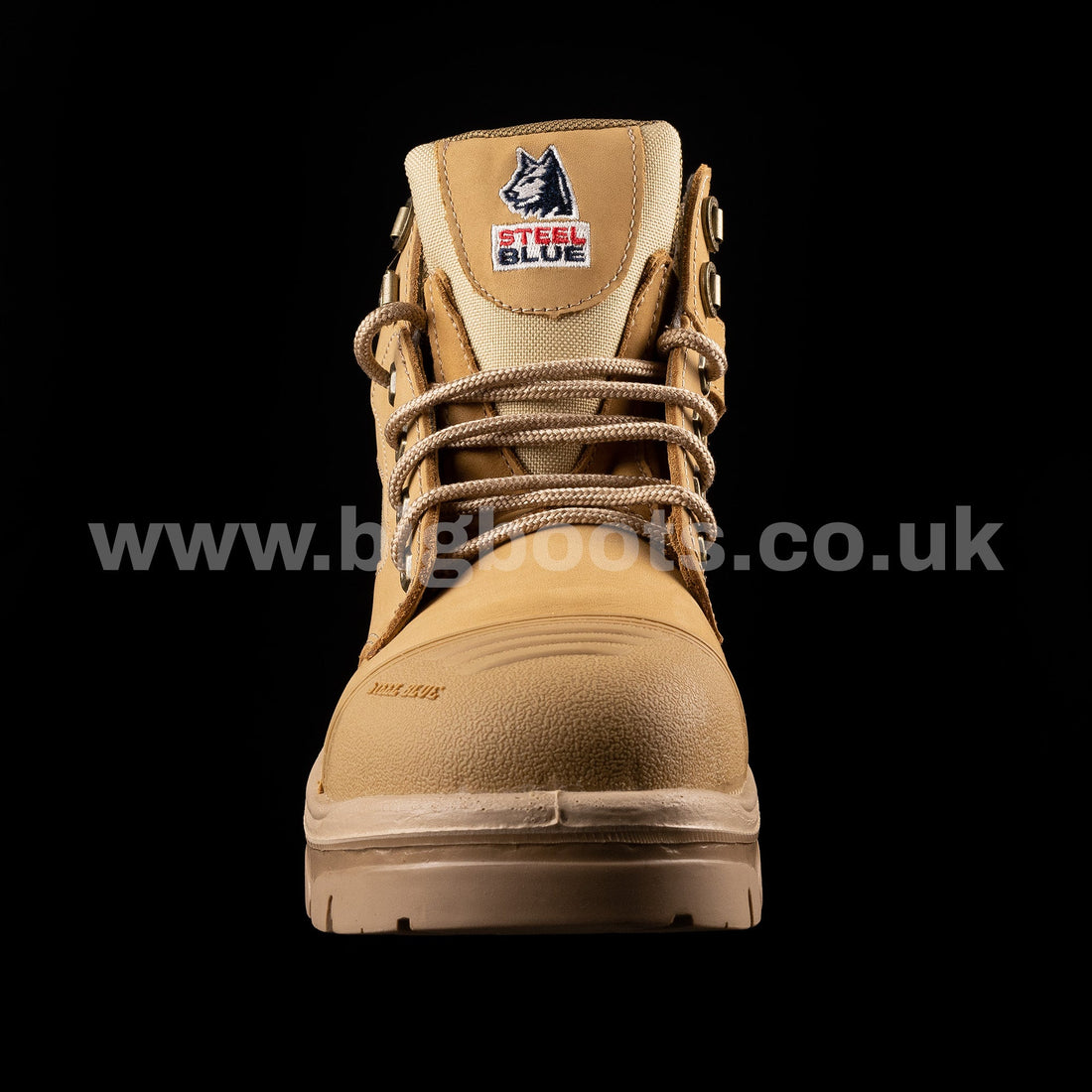 Steel Blue Mens Work Boots Parkes Zip Scuff S3 - SAND - BIG Boots UK
