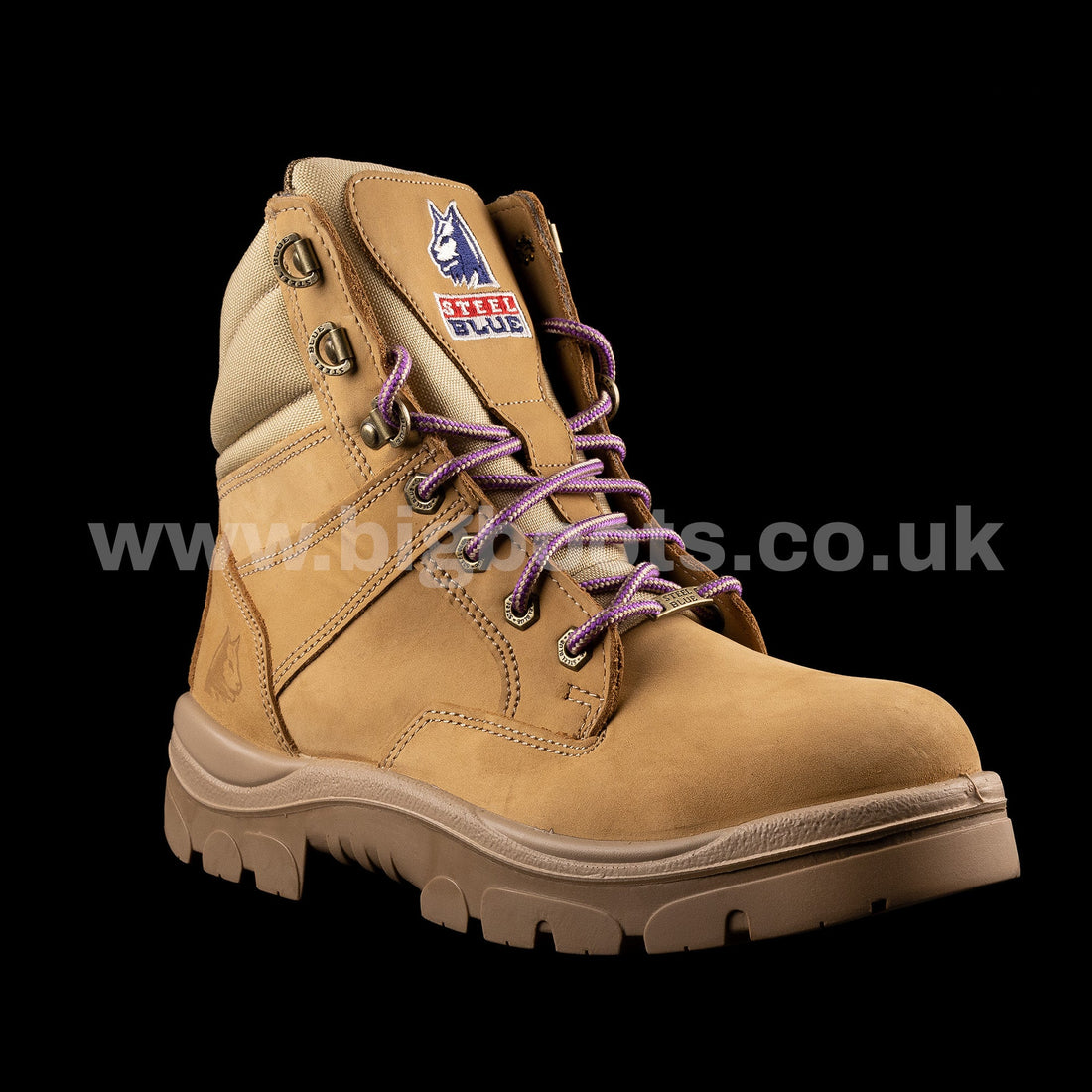 Steel Blue Women's Work Boots Southern Cross Zip S3 - SAND - BIG Boots UK