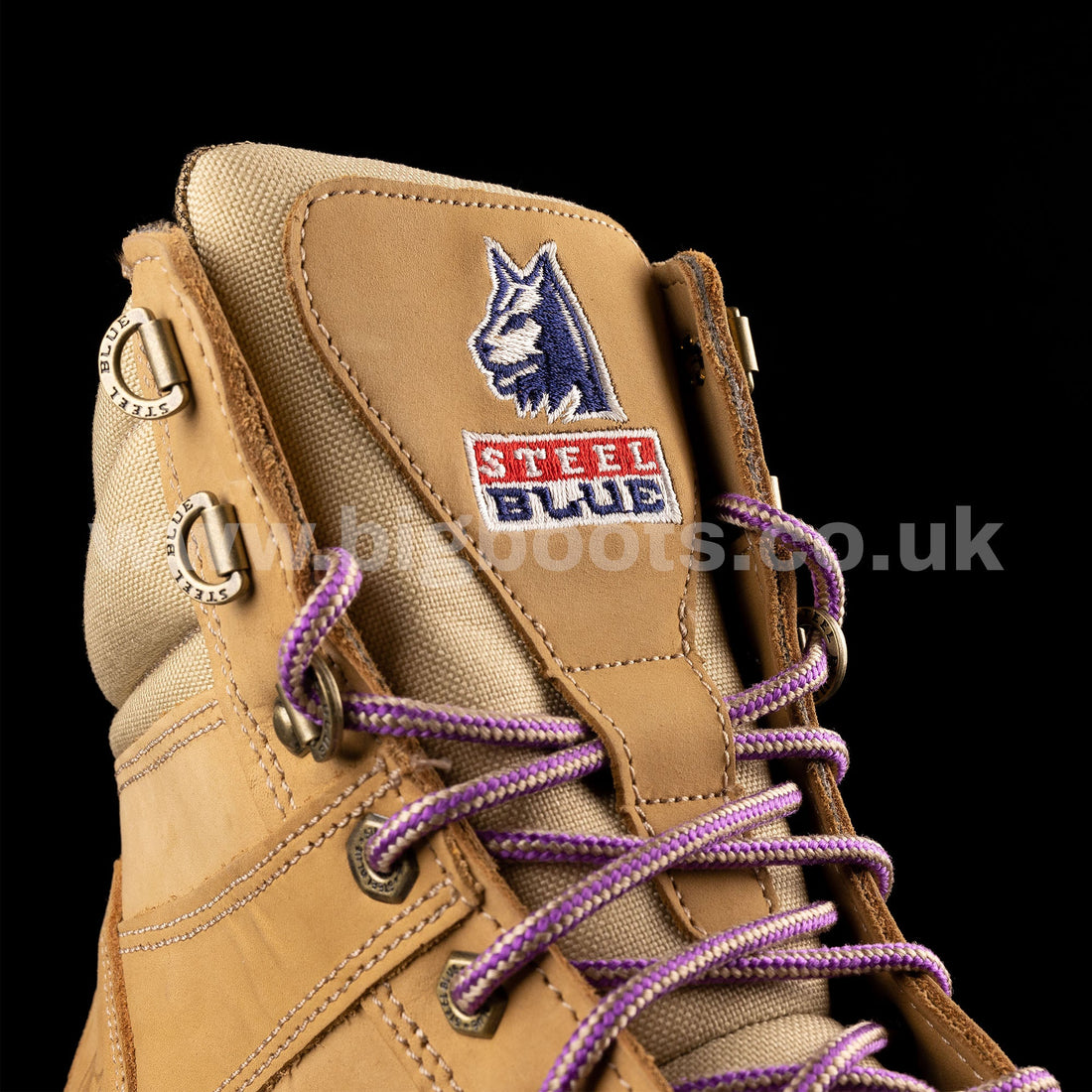 Steel Blue Women's Work Boots Southern Cross Zip S3 - SAND - BIG Boots UK