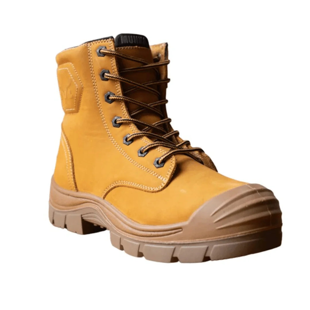 Steel toe zip up boots shop