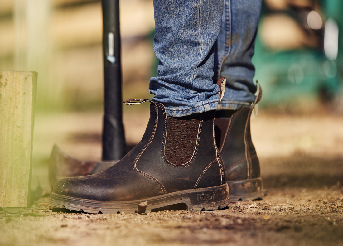 Best slip on 2025 work boots 218