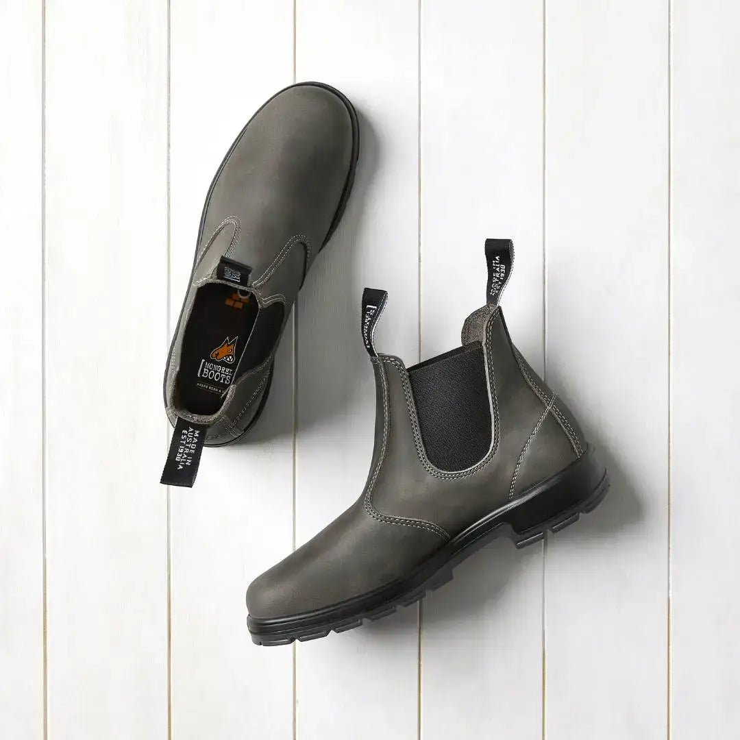 Mongrel K9 Dealer Boot - Cloudy Grey - BIG Boots UK