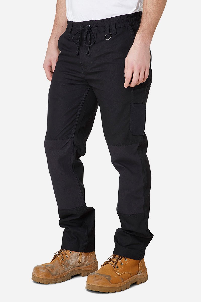 Men's concealed elasticated waist trousers, Workwear