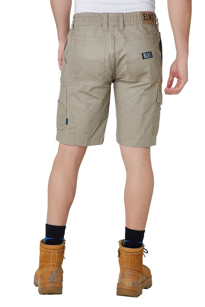 Elwood Men's Elastic Waist Utility Short l Workwear – BIG Boots UK