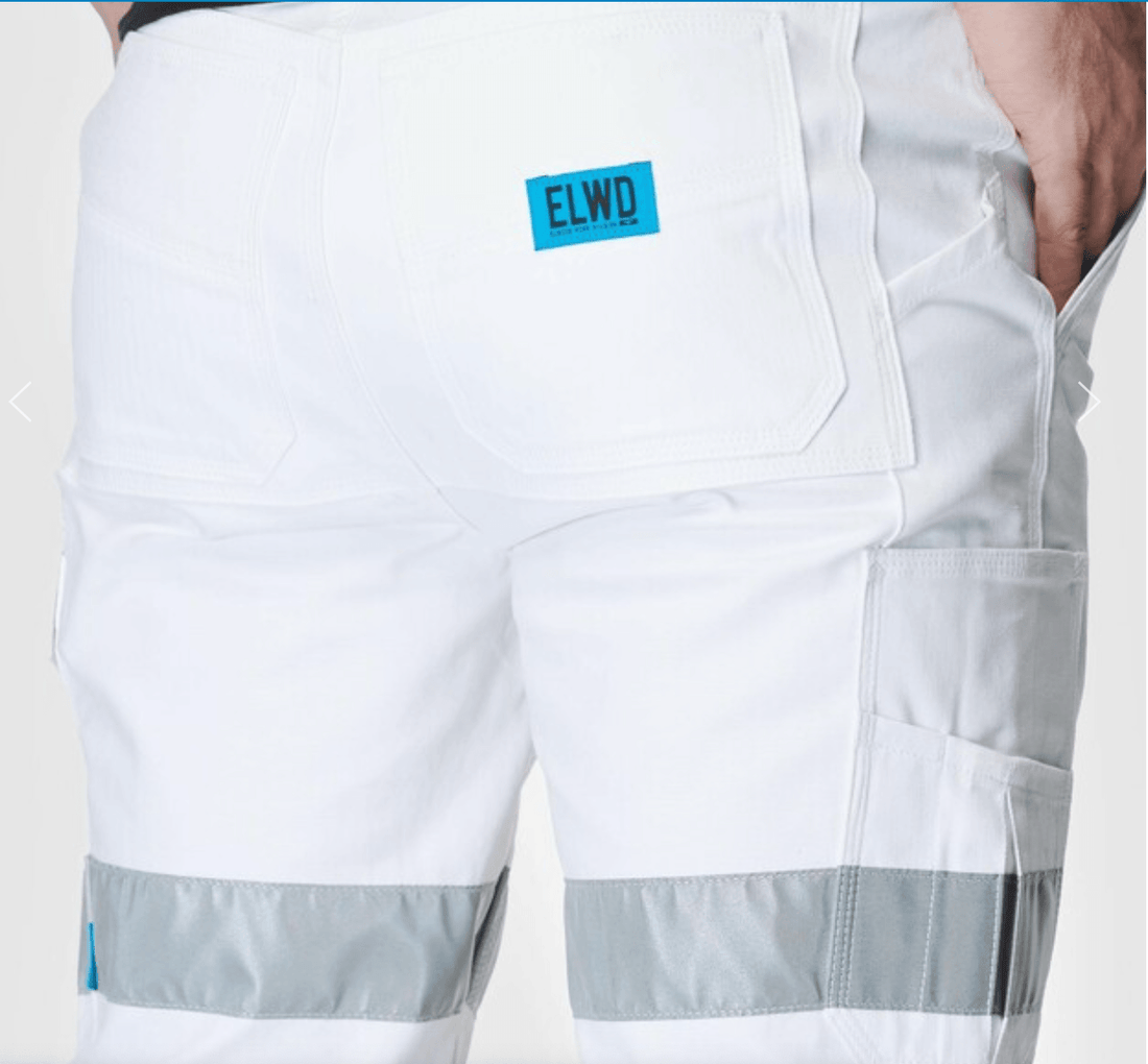 Elwood Mens Reflective Cuffed Trouser - BIG Boots UK