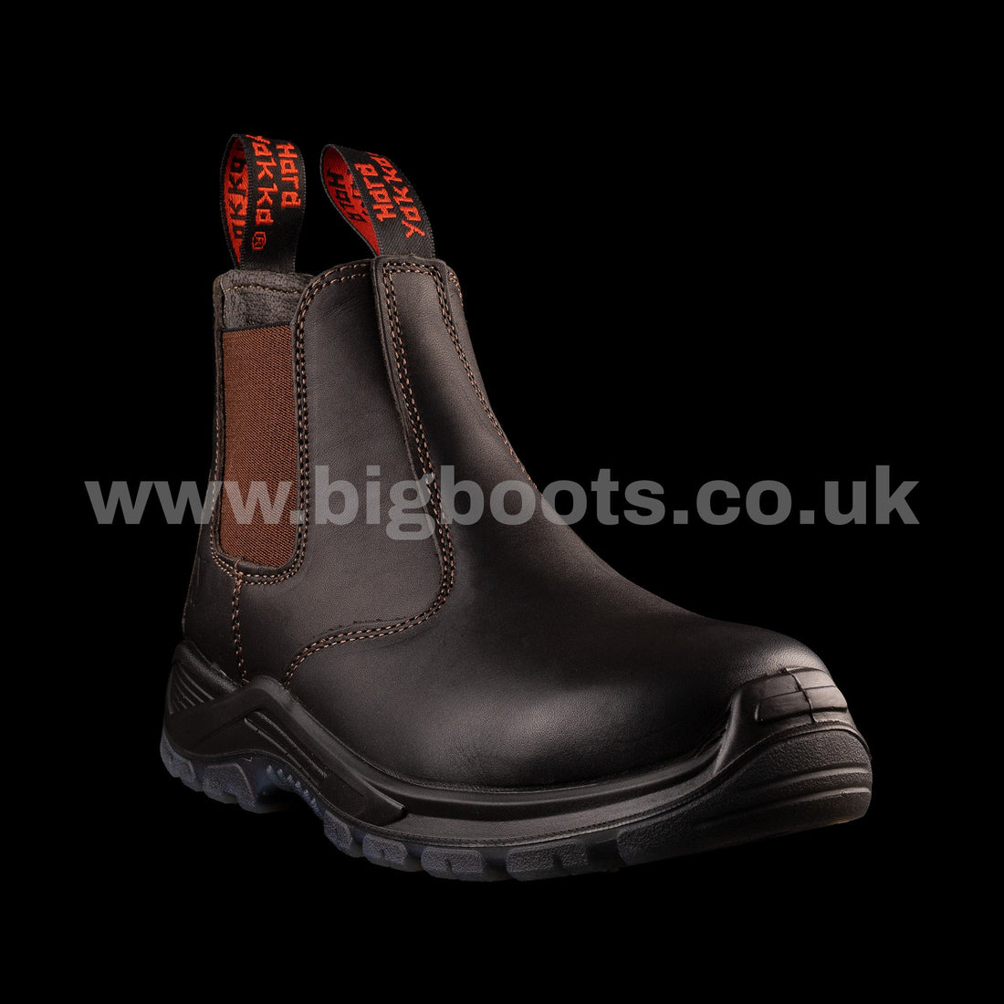 Hard Yakka Mens BANJO Elastic Sided Safety Boots - BIG Boots UK