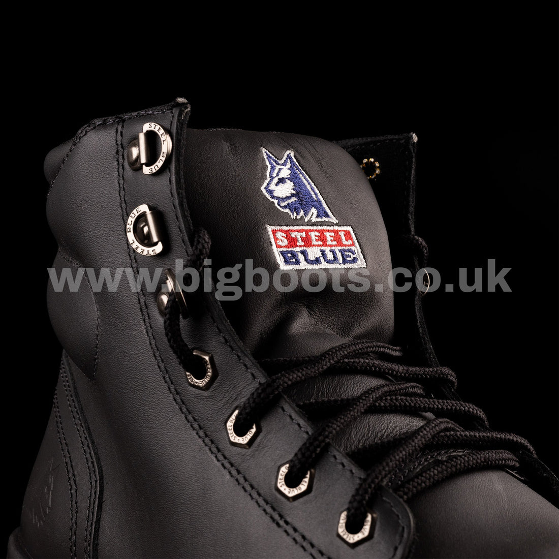 Steel Blue Argyle Met Mens Work Boots - S3 - BIG Boots UK