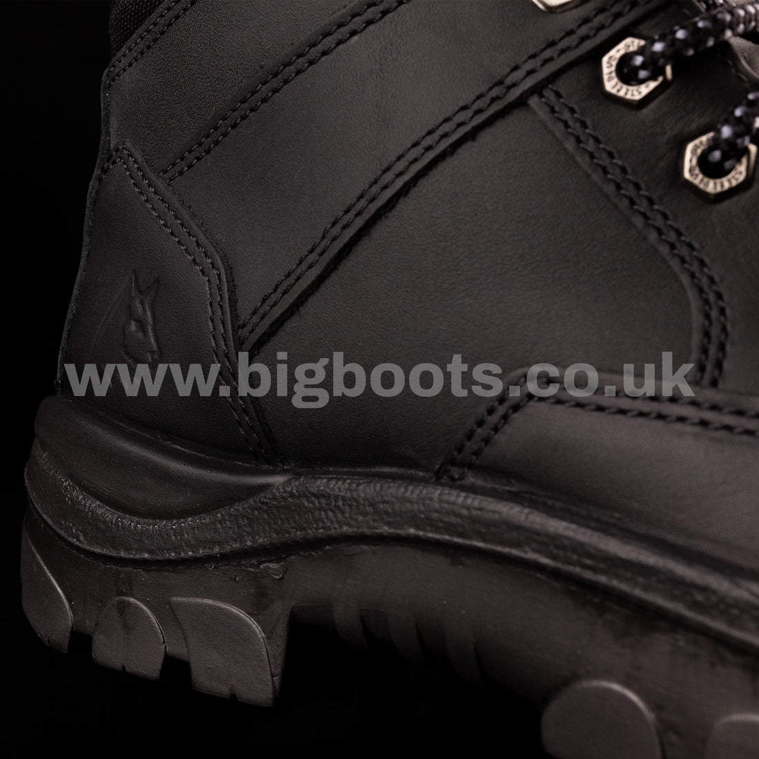 Steel Blue Mens Work Boots Southern Cross Zip GraphTEC™ Scuff S3 - BLACK - BIG Boots UK