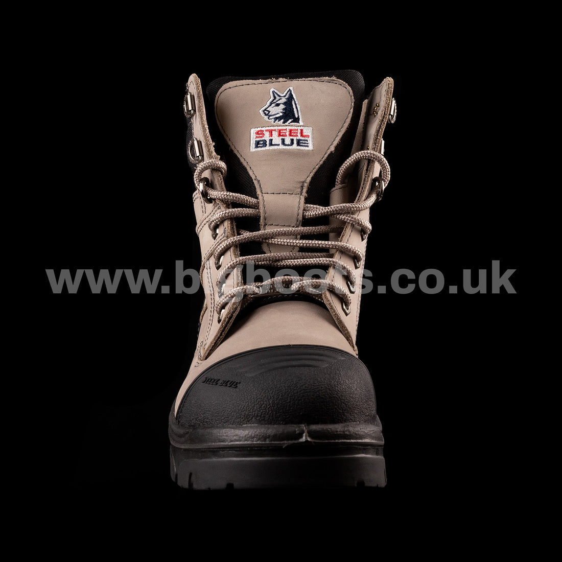 Steel Blue Mens Work Boots Southern Cross Zip S3 - SLATE - BIG Boots UK
