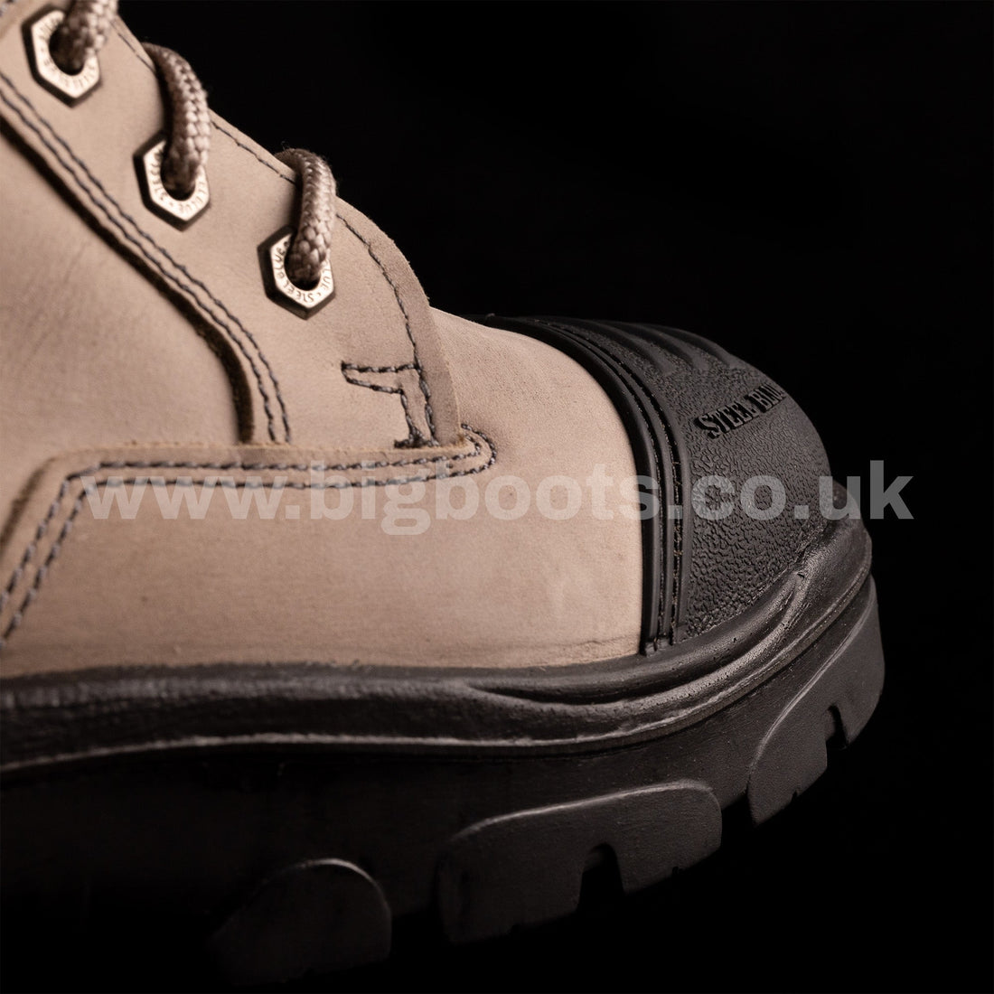 Steel Blue Mens Work Boots Southern Cross Zip S3 - SLATE - BIG Boots UK