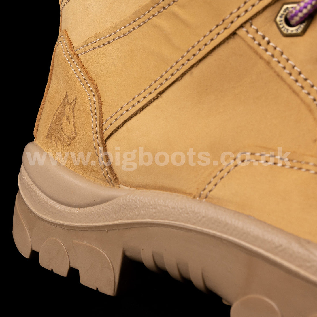 Steel Blue Women's Work Boots Southern Cross Zip S3 - SAND - BIG Boots UK